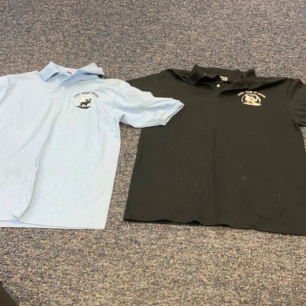 Lot of 2 Polo Shirts sz. L